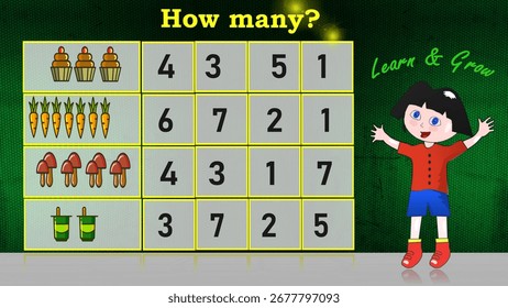 Educational Counting and Math Worksheets for Kids – Numbers and Activities for Preschool and Early Elementary