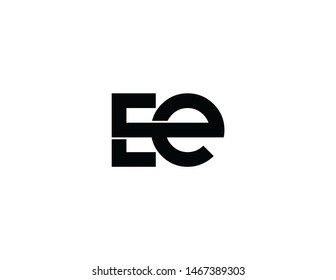 Ee Original Monogram Logo Design Stock Illustration 1467389303 ...