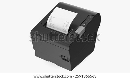 Efficient and reliable thermal receipt printer suitable for retail environments with convenient USB connectivity.