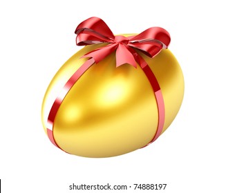 Golden Egg Vector Stock Vector (Royalty Free) 362954168