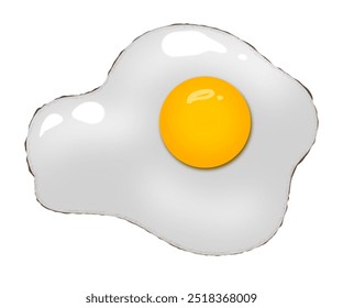 Egg breakfast. The process of cooking scrambled eggs in a frying pan