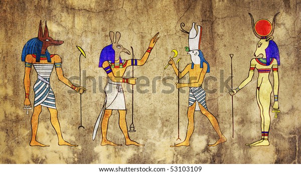 Anubis Horus Mythology Egyptian Egyptian Gods Free