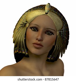 Egyptian Woman 01 Ancient Egyptian Female Stock Illustration 87815647 ...