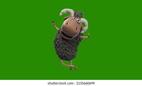 Eid Adha Sheep Adha 3d Sheep Design Creative Concept Of Islamic Celebration Eid Al Adha And 3d Rendering 