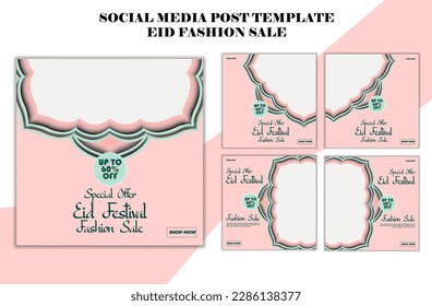 Eid sale web banner template promotion design for business or company for web landing page, web ad, presentation, social, poster, print media. - Powered by Shutterstock