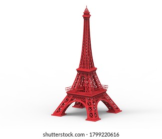 Eiffel Tower - 3D rendering