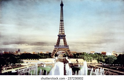 The Eiffel Tower, Paris, C.1920.