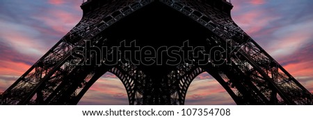 Image, Stock Photo |( Eiffel Tower Elegant