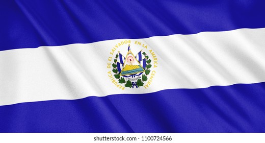 Flag El Salvador Stock Illustration 12014560 | Shutterstock