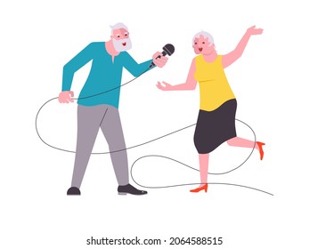 1,086 Elderly karaoke Images, Stock Photos & Vectors | Shutterstock