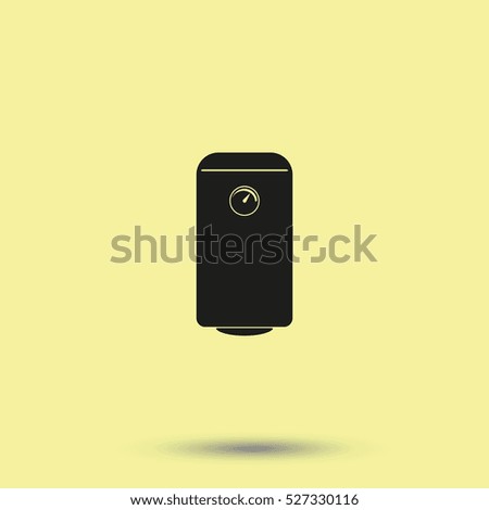 Similar – Image, Stock Photo Heating installation, household boiler with heat pomp new