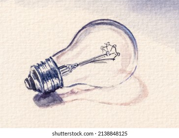 1,459 Watercolor lightbulb Images, Stock Photos & Vectors | Shutterstock