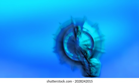 Electric High Energy Background Digital Rendering