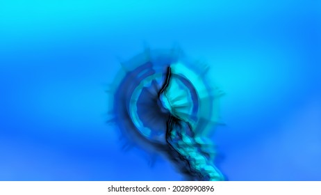 Electric High Energy Background Digital Rendering