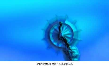 Electric High Energy Background Digital Rendering