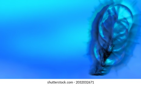 Electric High Energy Background Digital Rendering