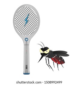 Electric Mosquito Swatter And  Mosquito