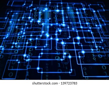 Electrical Synapse And Binary Code