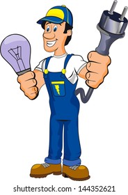 Electrician Cartoon