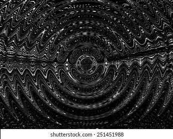 Electromagnetism Like Ripple Abstract 