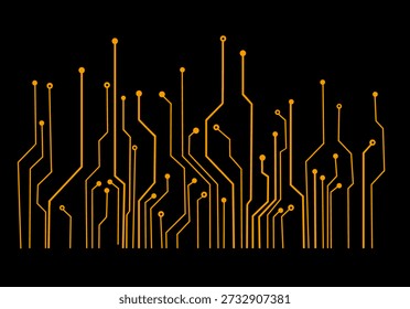 Electroni circuits. This is a background image that is a graphic illustration