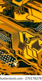 Electronic circuit board abstract background. computer hardware.
