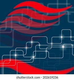 Electronic Circuit Meaning High Tech And Technical
