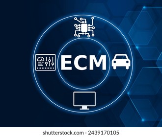 An electronic control unit (ECU), also known as an electronic control module (ECM), is an embedded system in automotive electronics that controls one or more of the electrical systems or subsystems.
