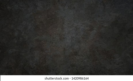 Elegant black background or old chalkboard illustration with vintage distressed grunge texture and dark gray charcoal color paint - Shutterstock ID 1420986164