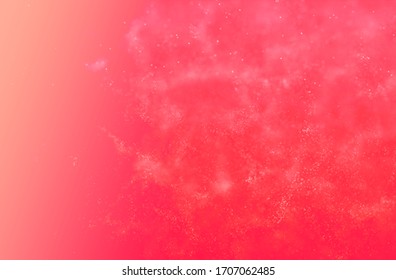 Elegant Cute Pink Gradient Background Particles Stock Illustration ...