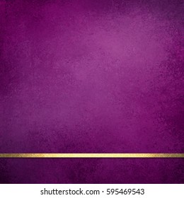 Elegant Fancy Purple Background Shiny Gold: Ilustración De Stock 