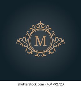 Luxury Logo Template Vector Restaurant Royalty Stock Vector (royalty 