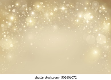 Elegant Gold Bokeh Background