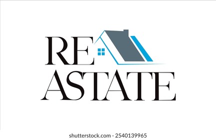 Elegant and modern real estate logo design, perfect for realty agencies, property businesses, and real estate professionals. This logo symbolizes trust and professionalism, ideal for branding material - Powered by Shutterstock