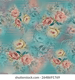 Elegante  floral sin