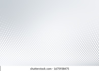 Elegant white gray modern bright wave halftone dotted art background. Business design.