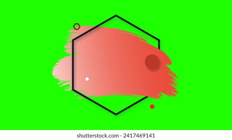elements for background with neon line effects it is also round shape for graphics design