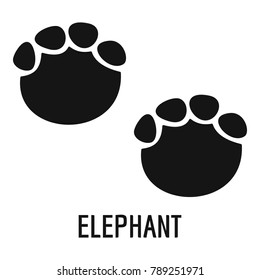 象 足跡 のイラスト素材 画像 ベクター画像 Shutterstock