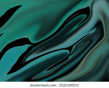 Elevate your projects with this stunning dark green abstract background. Featuring smooth gradient transitions, it's perfect for fabric printing and versatile applications.