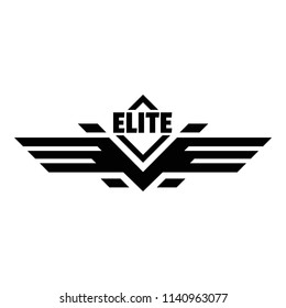 Elite Force Logo. Simple Illustration Of Elite Force Logo For Web Design Isolated On White Background