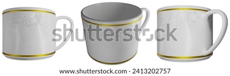ellegant cup of tea isolated Stock photo © 