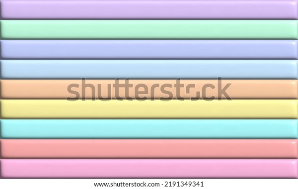 Embossed Line Background Pastel Texture 3d Stock Illustration ...
