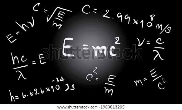 E=mc2 background, Albert Einstein\'s Equation,\
physics equation, Nuclear\
equation