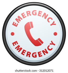 Emergency Call Button Stock Illustration 312012071 | Shutterstock