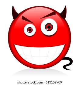 Devil Emoji Images, Stock Photos & Vectors | Shutterstock