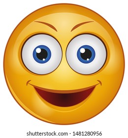 Emoji Face Beautiful Illustration Stock Illustration 1485119141 ...