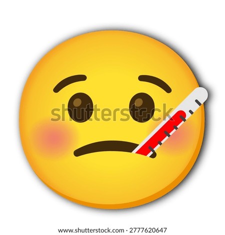 emoticon face expression isolated white background