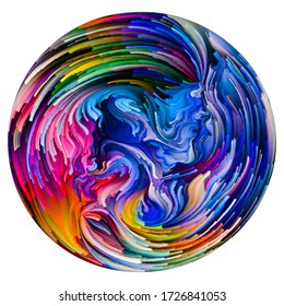 Emotional Palette Series Love Swirl Abstract Stock Illustration ...