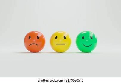 Emotions Balls Sad Happy Mood On Stock Illustration 2173620545 ...