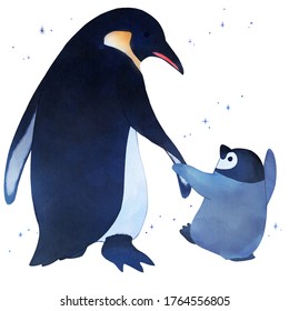 70以上 ペンギン 親子 イラスト ペンギン イラスト フリー 親子